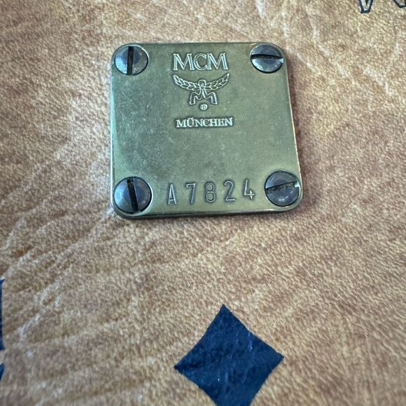 MCM Mini Logo Two Way German Handbag - Picture 13 of 13